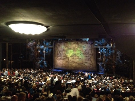 Wicked, Gershwin Theatre, juste avant le début du spectacle.