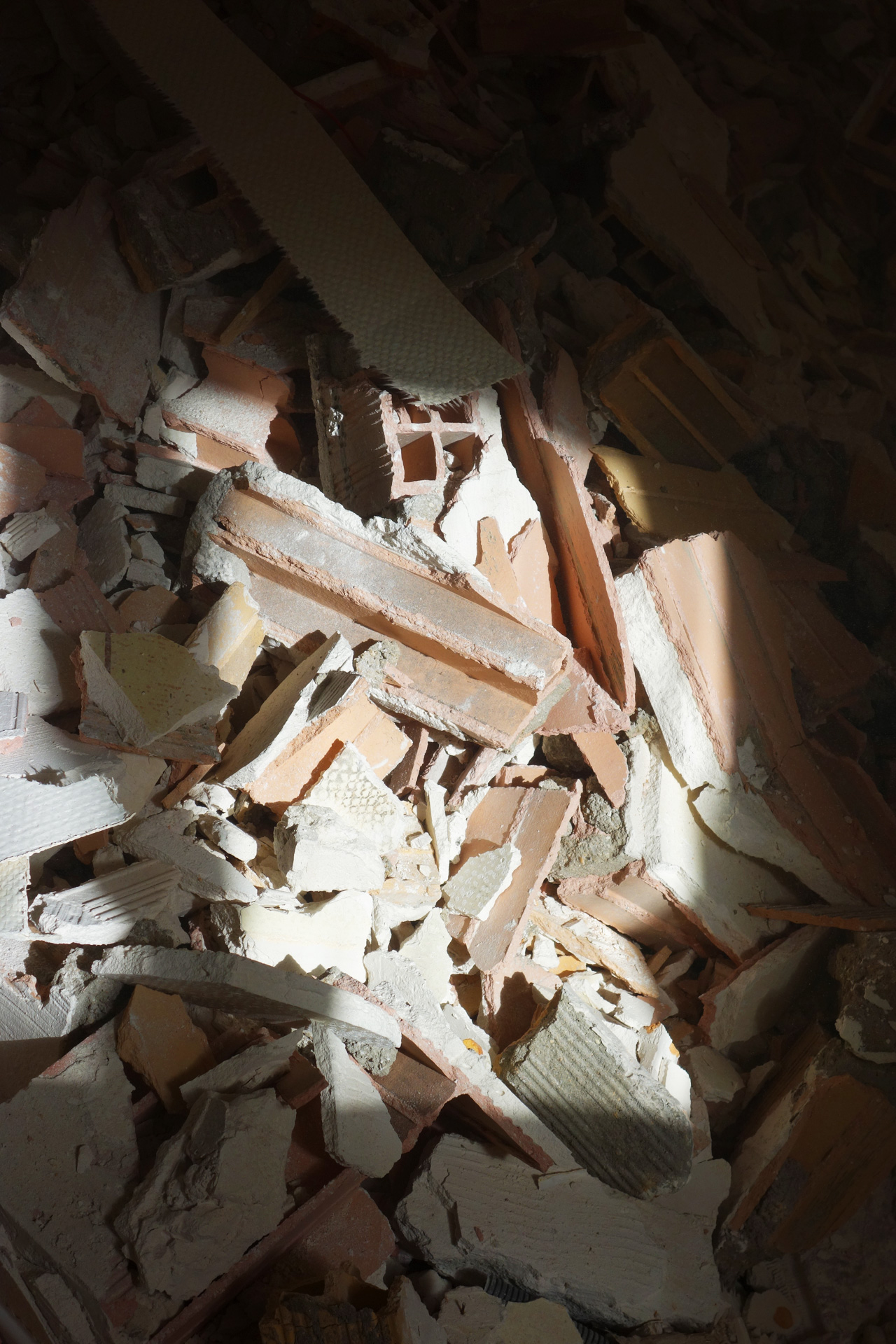 chantier demolition ruines