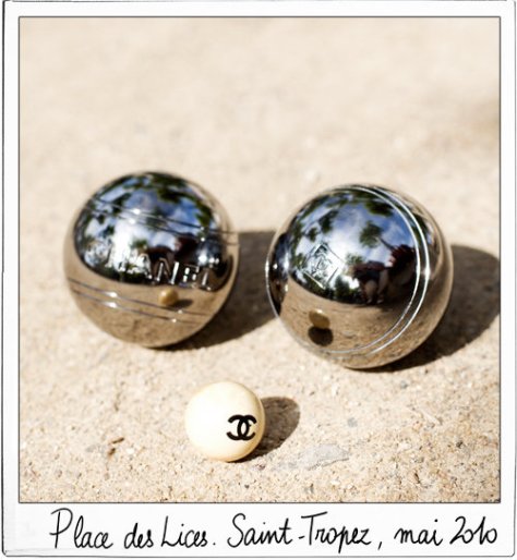 Pétanque Chanel par Garance Doré