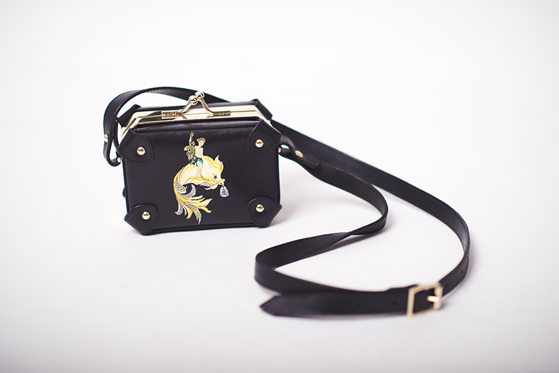 painted bag Holly Fowler