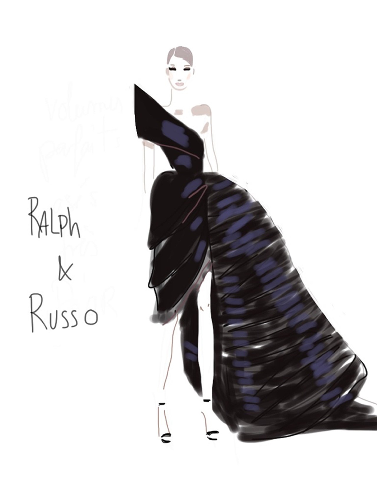 Ralph&Russo-Show sketch 1