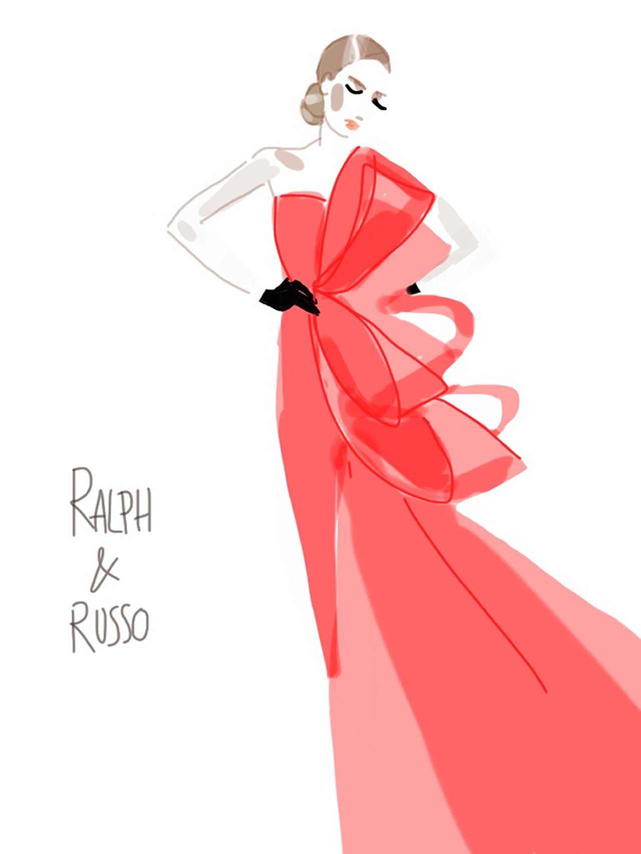 Ralph&Russo-Show sketch 5