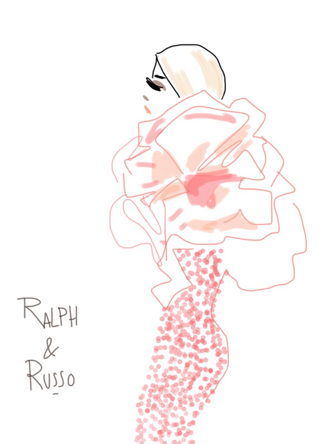 Ralph&Russo-Show sketch 6